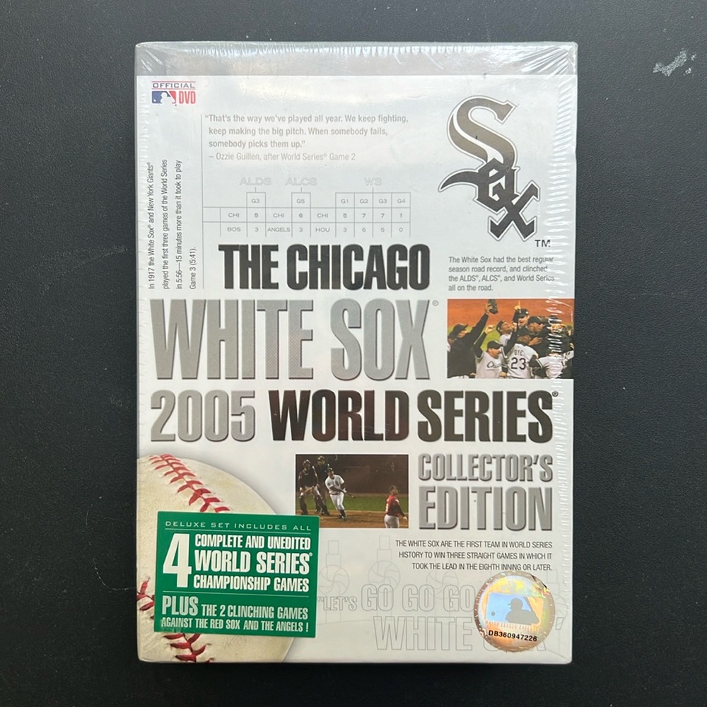 The Chicago White Sox, 2005 World Series collector’s Edition